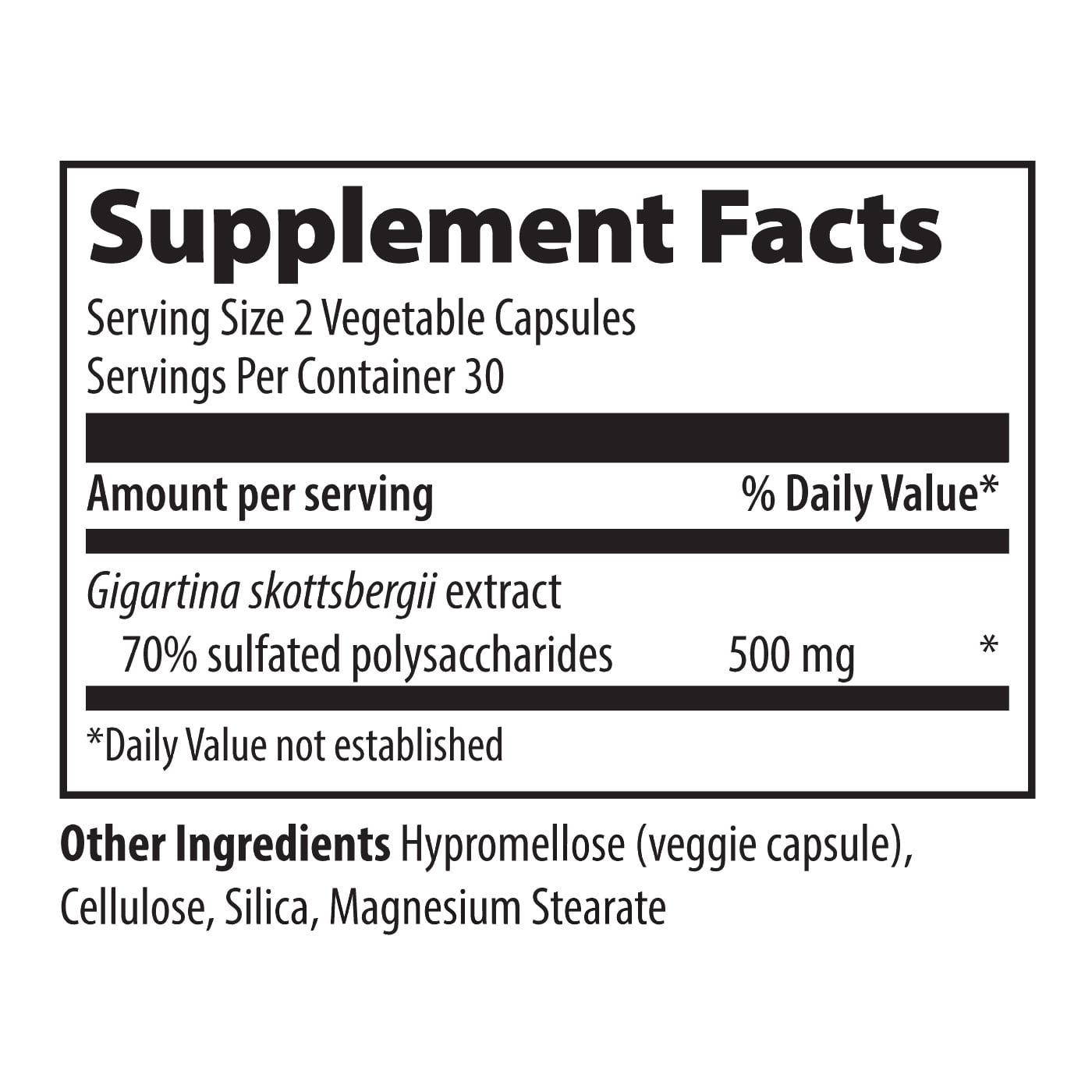 Red Marine Algae Gigartina Capsules 500mg (Premium Sea Moss) - Image 7