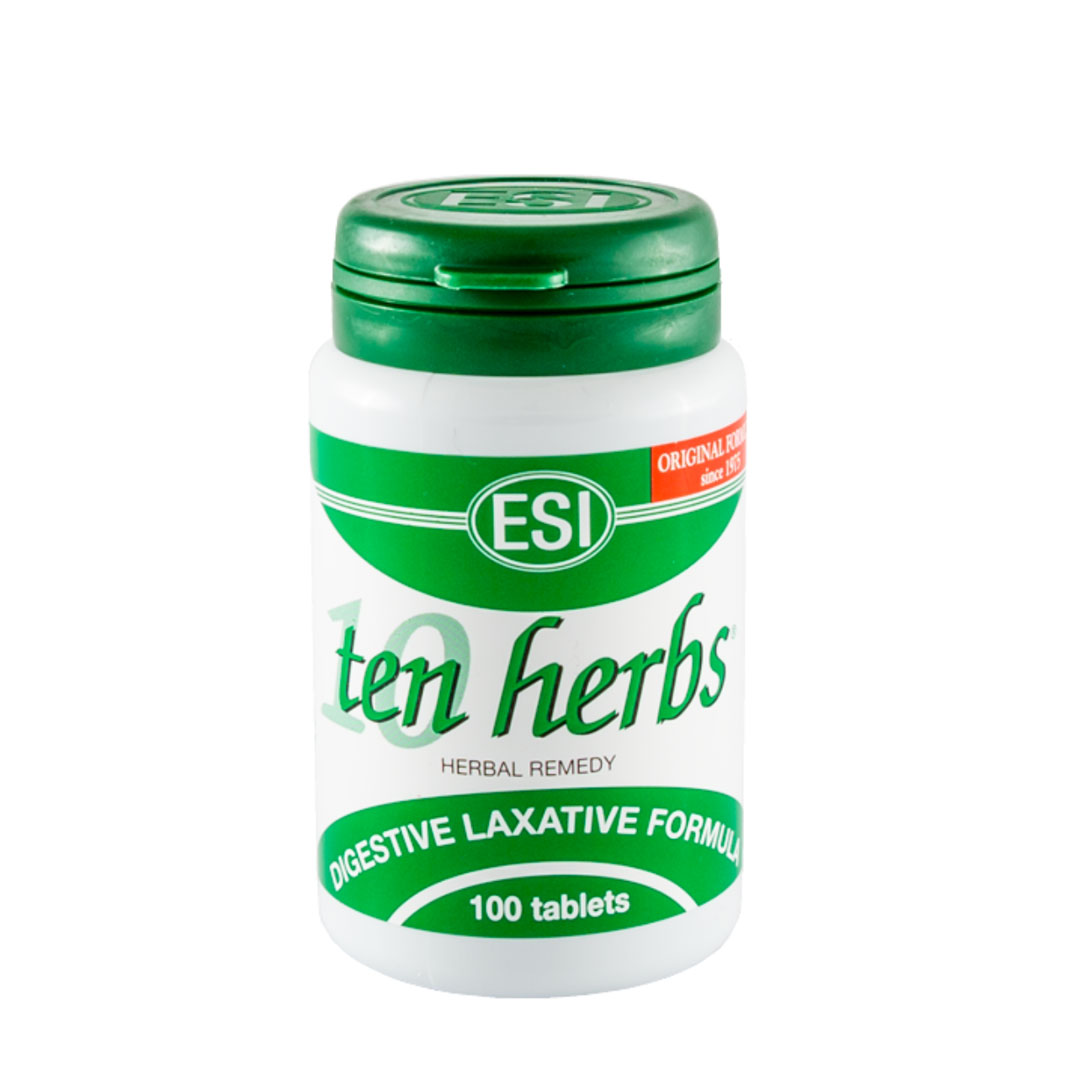 Ten Herbs Herbal Laxative Remedy / Constipation – 100 Tablets
